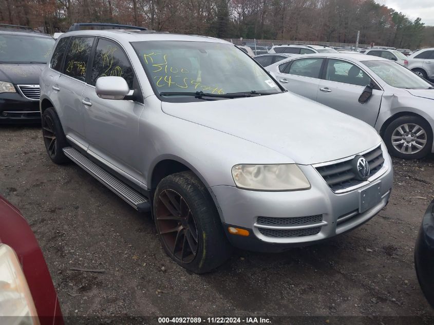 2005 Volkswagen Touareg V6 VIN: WVGZG77L95D070751 Lot: 40927089