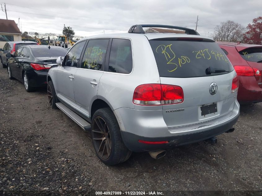 2005 Volkswagen Touareg V6 VIN: WVGZG77L95D070751 Lot: 40927089