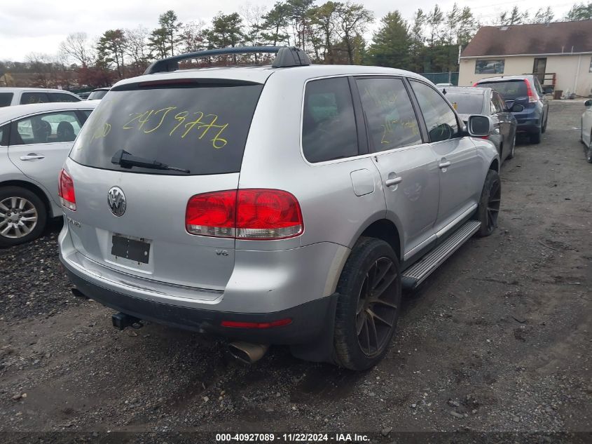 2005 Volkswagen Touareg V6 VIN: WVGZG77L95D070751 Lot: 40927089