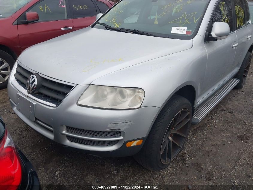 2005 Volkswagen Touareg V6 VIN: WVGZG77L95D070751 Lot: 40927089