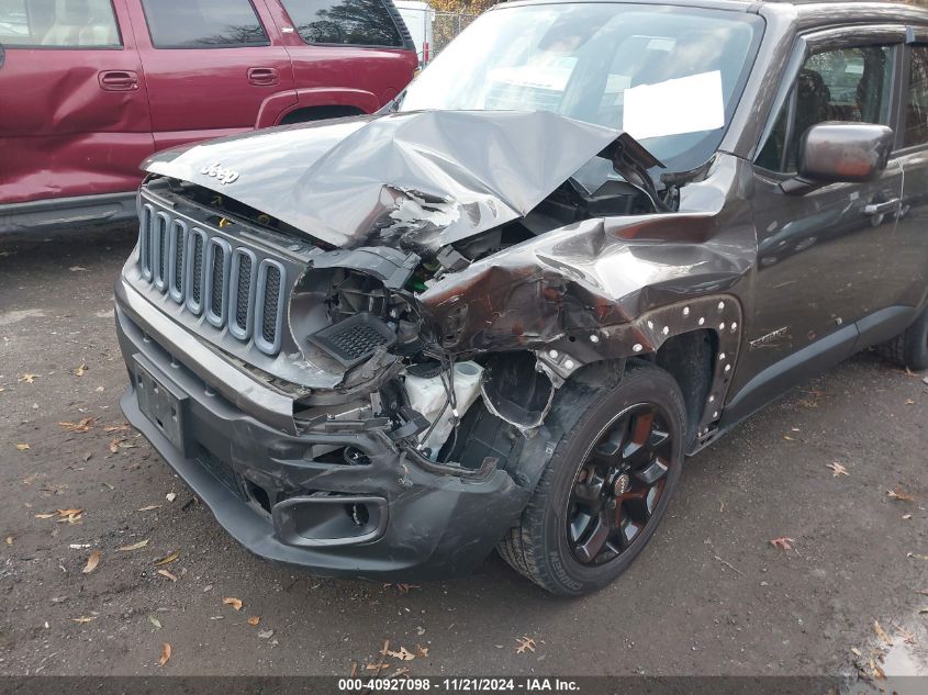 2016 Jeep Renegade Latitude VIN: ZACCJABT7GPD83396 Lot: 40927098