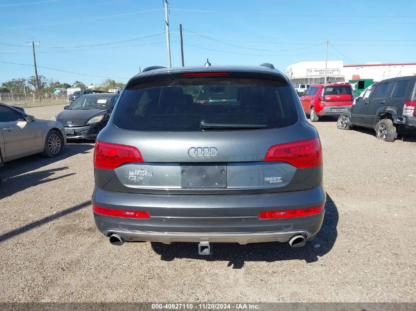 2015 Audi Q7 3.0T Premium VIN: WA1LGAFE6FD027930 Lot: 40927110