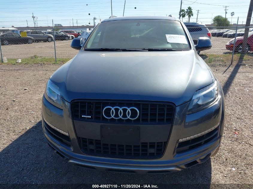 2015 Audi Q7 3.0T Premium VIN: WA1LGAFE6FD027930 Lot: 40927110