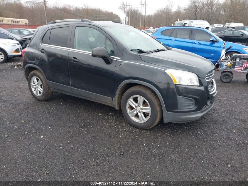 VIN 3GNCJLSB1FL252238 2015 Chevrolet Trax, LT no.1