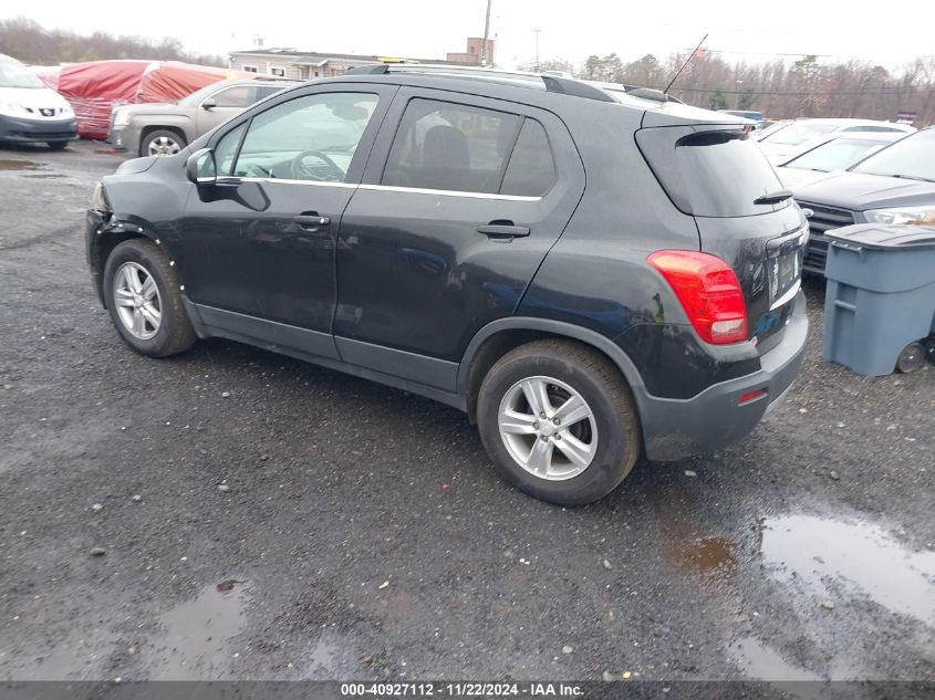 VIN 3GNCJLSB1FL252238 2015 Chevrolet Trax, LT no.3