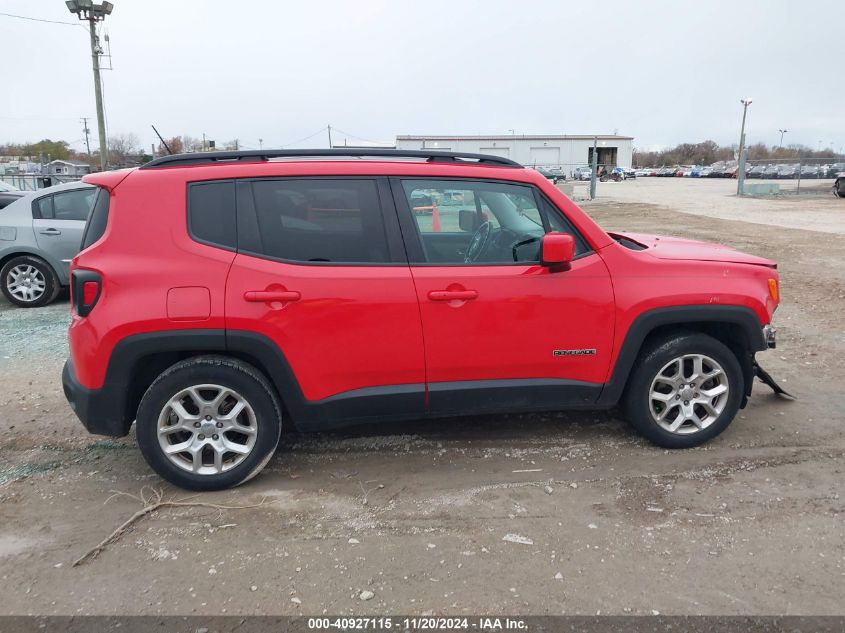 2017 Jeep Renegade Latitude Fwd VIN: ZACCJABB1HPF53714 Lot: 40927115