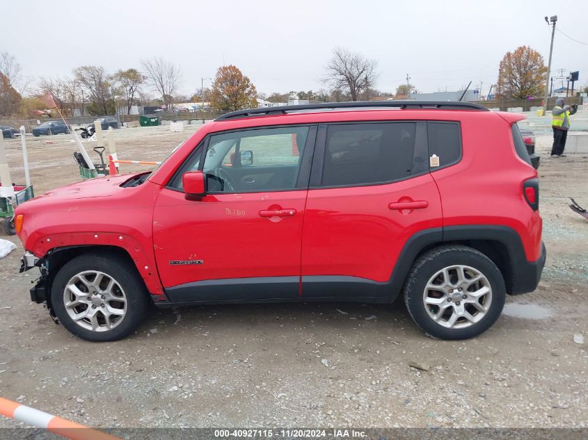 2017 Jeep Renegade Latitude Fwd VIN: ZACCJABB1HPF53714 Lot: 40927115