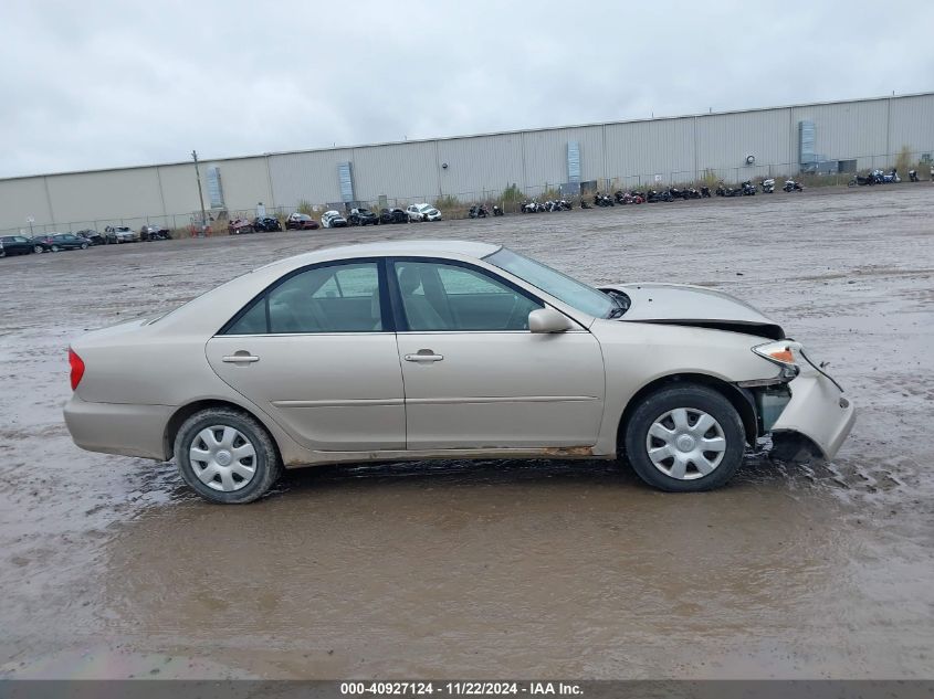 2003 Toyota Camry Le VIN: 4T1BE32K73U760865 Lot: 40927124