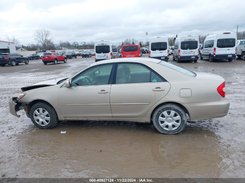 2003 Toyota Camry Le VIN: 4T1BE32K73U760865 Lot: 40927124