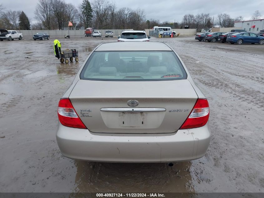 2003 Toyota Camry Le VIN: 4T1BE32K73U760865 Lot: 40927124