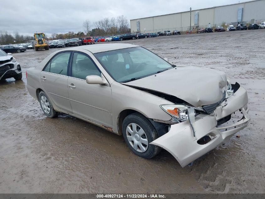 2003 Toyota Camry Le VIN: 4T1BE32K73U760865 Lot: 40927124