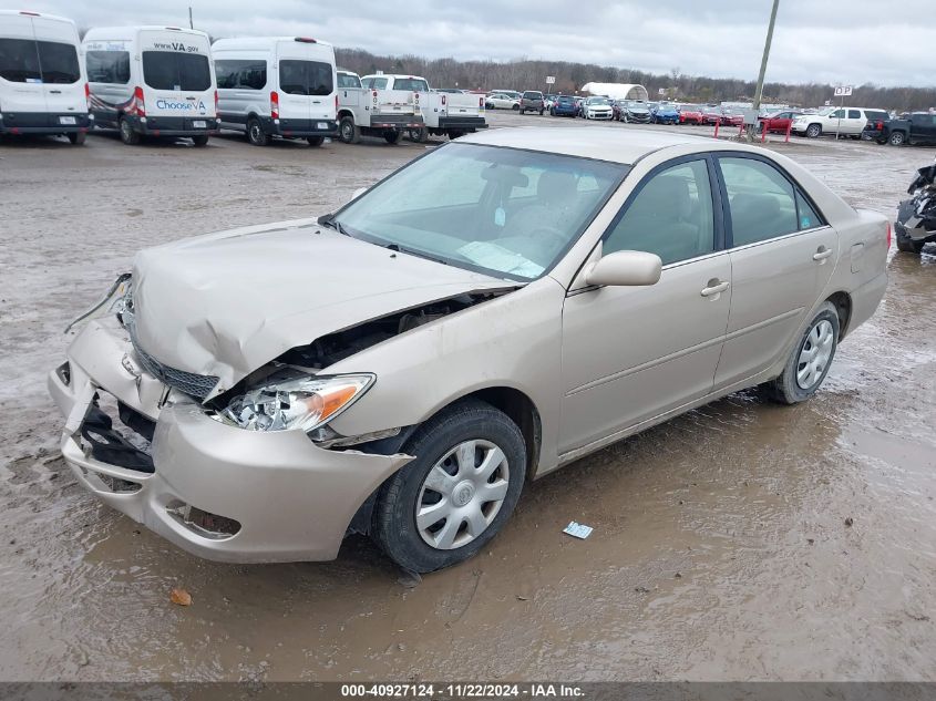 2003 Toyota Camry Le VIN: 4T1BE32K73U760865 Lot: 40927124