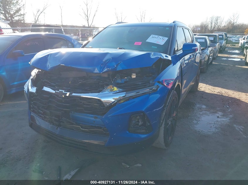 Vin: 3gnkbkrs2ls531417, lot: 41416853, chevrolet blazer awd rs 20202