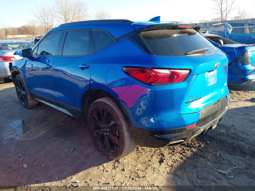 Vin: 3gnkbkrs2ls531417, lot: 41416853, chevrolet blazer awd rs 20203