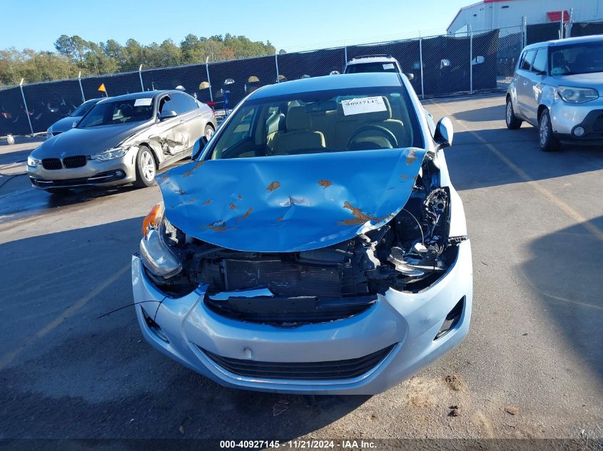 2013 Hyundai Elantra Gls VIN: KMHDH4AE4DU522779 Lot: 40927145