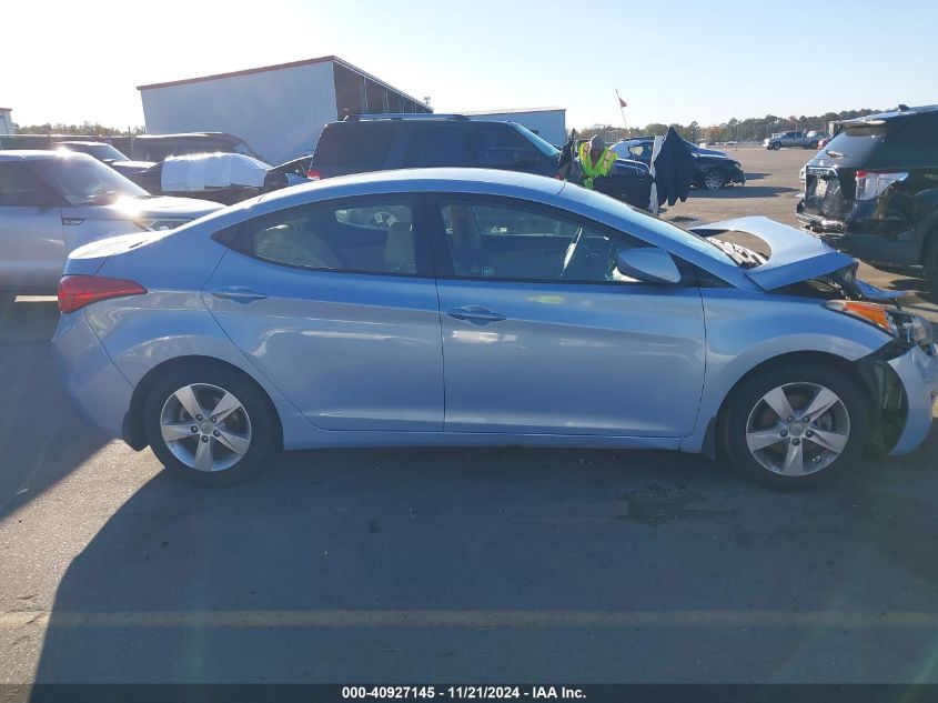 2013 Hyundai Elantra Gls VIN: KMHDH4AE4DU522779 Lot: 40927145