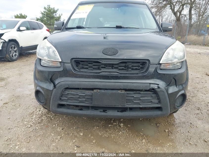 2012 Kia Soul + VIN: KNDJT2A63C7387469 Lot: 40927170