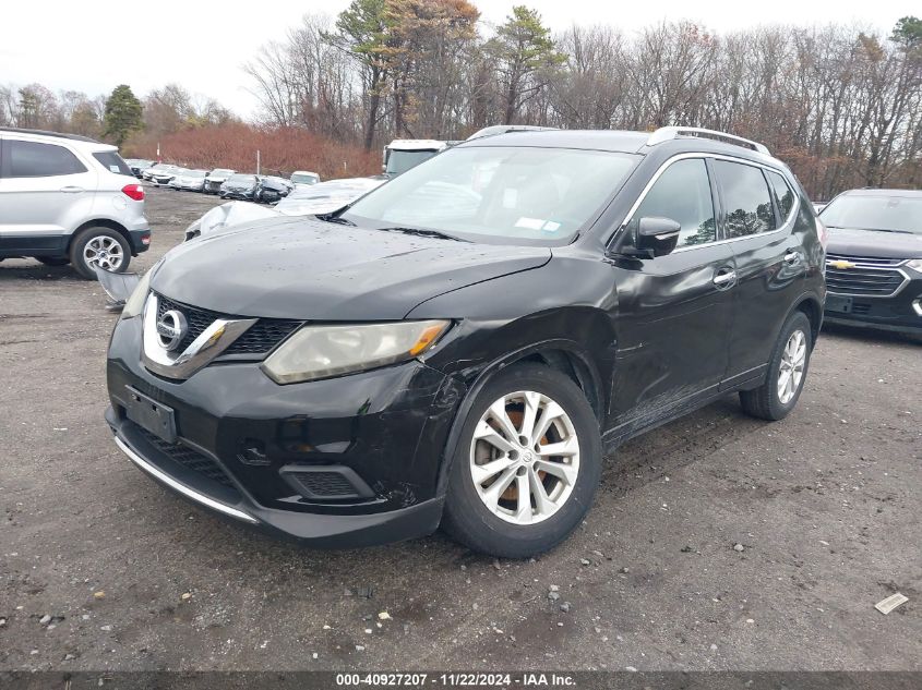 2014 Nissan Rogue Sv VIN: 5N1AT2MK0EC849078 Lot: 40927207