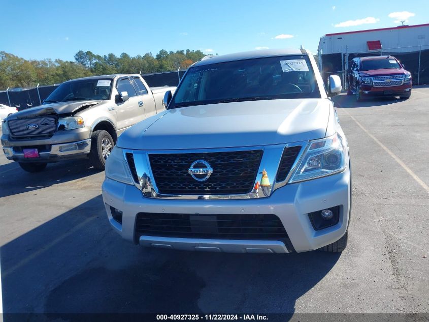 2017 Nissan Armada Sv VIN: JN8AY2NC0H9506113 Lot: 40927325