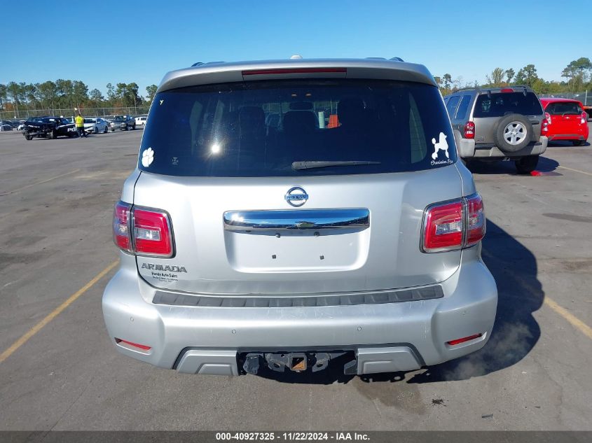 2017 Nissan Armada Sv VIN: JN8AY2NC0H9506113 Lot: 40927325