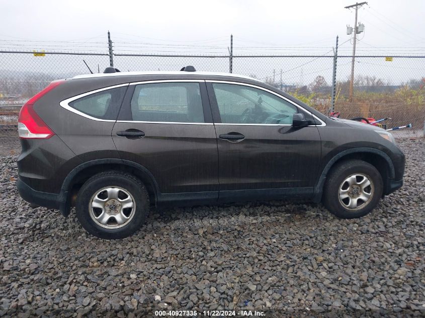 2013 Honda Cr-V Lx VIN: 5J6RM4H36DL049400 Lot: 40927335