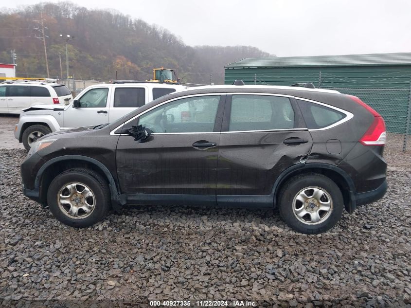 2013 Honda Cr-V Lx VIN: 5J6RM4H36DL049400 Lot: 40927335