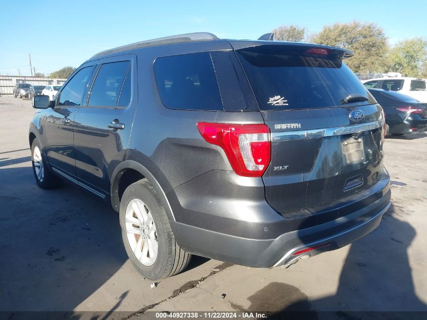 VIN 1FM5K7D82HGB45662 2017 Ford Explorer, Xlt no.3