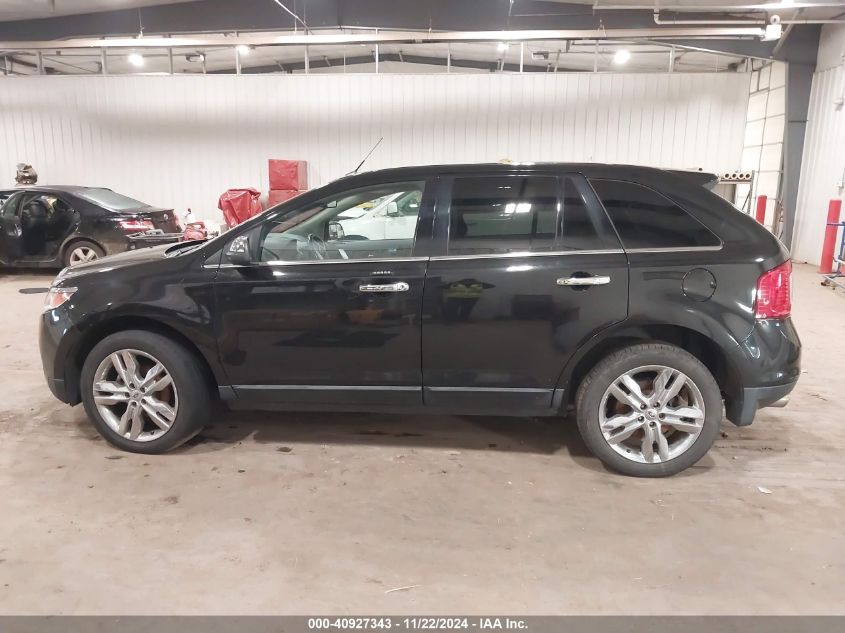 2013 Ford Edge Limited VIN: 2FMDK4KC4DBB30180 Lot: 40927343