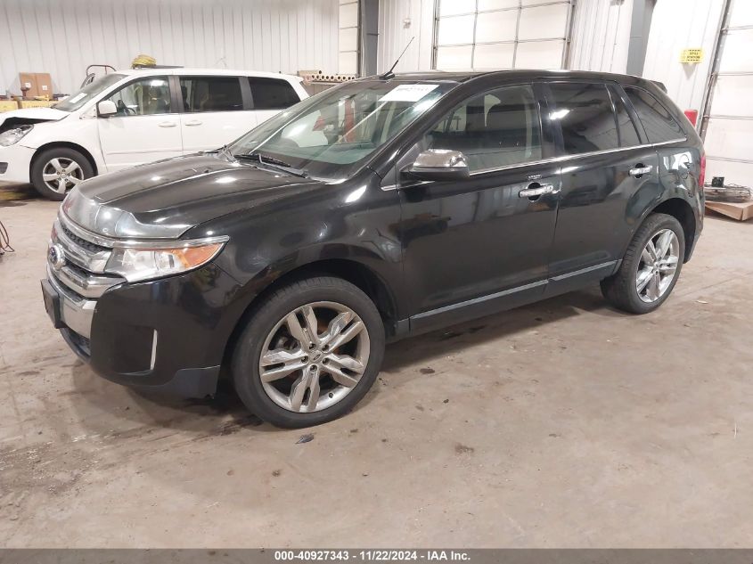 2013 Ford Edge Limited VIN: 2FMDK4KC4DBB30180 Lot: 40927343