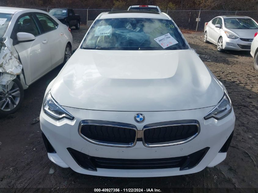 2024 BMW 230 I xDrive VIN: 3MW33CM04R8E27357 Lot: 40927356