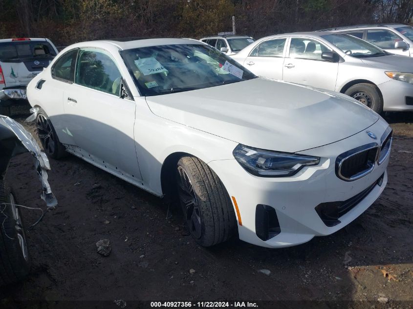 2024 BMW 230 I xDrive VIN: 3MW33CM04R8E27357 Lot: 40927356