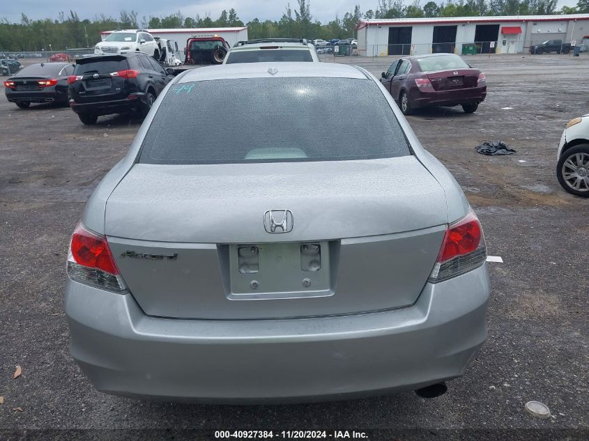 2010 Honda Accord 2.4 Ex-L VIN: 1HGCP2F86AA170135 Lot: 40927384