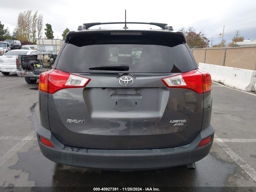 2014 Toyota Rav4 Limited VIN: 2T3DFREV5EW179924 Lot: 40927391