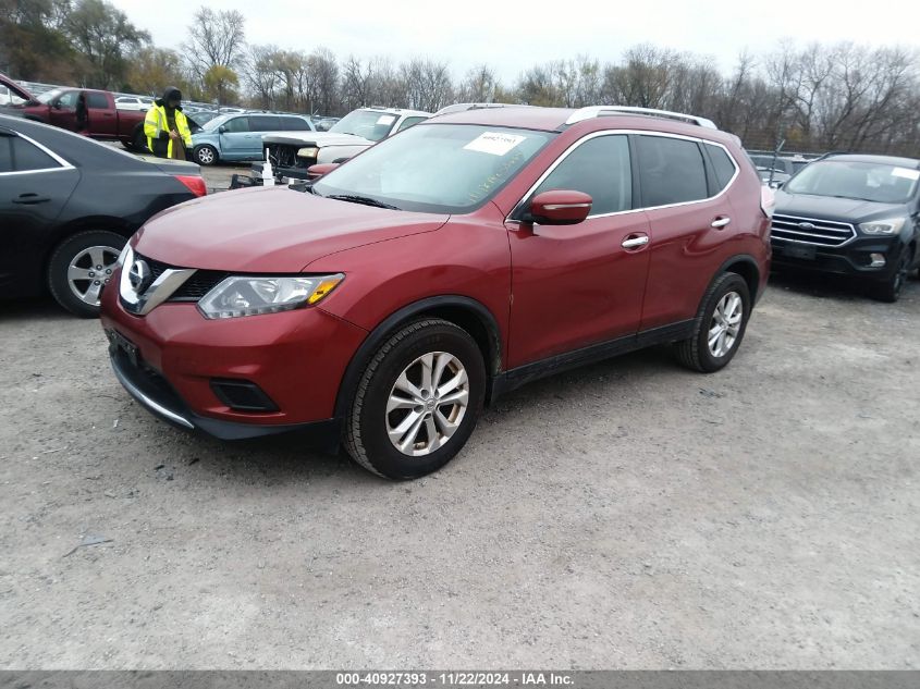 VIN KNMAT2MV0FP536640 2015 NISSAN ROGUE no.2