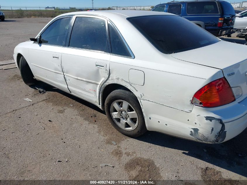 2002 Toyota Avalon Xl VIN: 4T1BF28B42U230723 Lot: 40927420