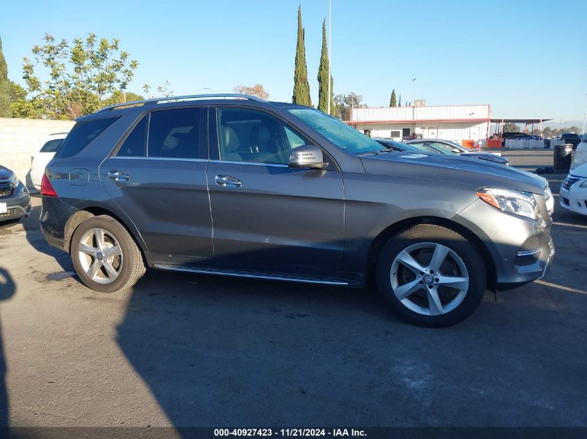 2017 Mercedes-Benz Gle 350 VIN: 4JGDA5JB0HA825906 Lot: 40927423