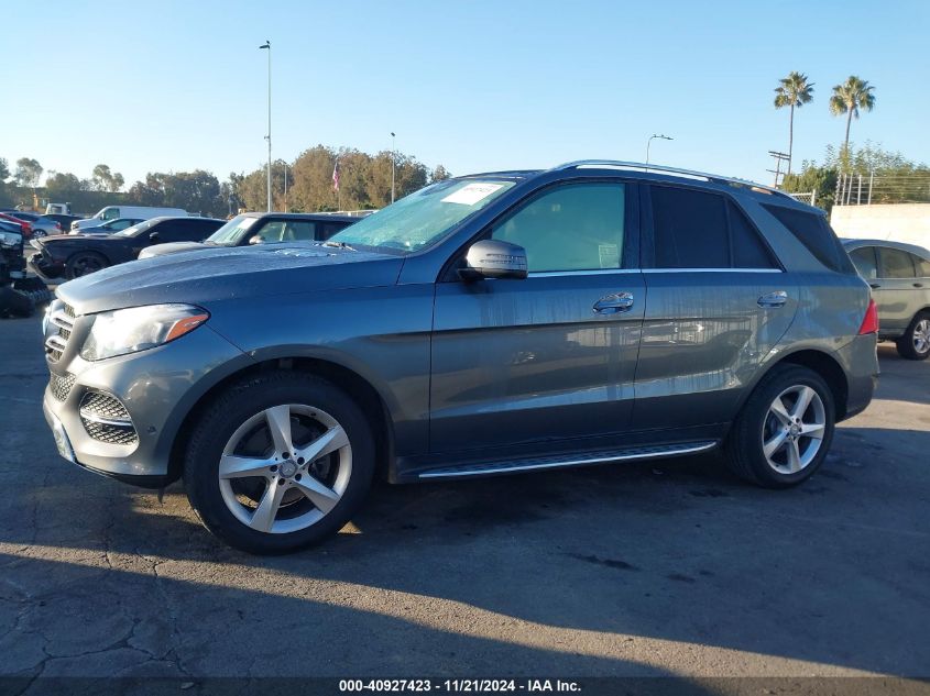 2017 Mercedes-Benz Gle 350 VIN: 4JGDA5JB0HA825906 Lot: 40927423