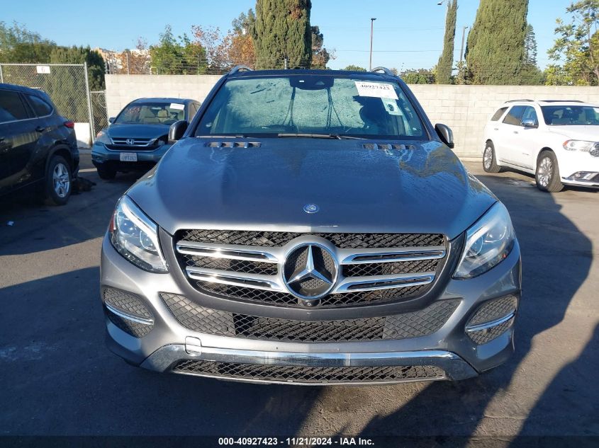 2017 Mercedes-Benz Gle 350 VIN: 4JGDA5JB0HA825906 Lot: 40927423