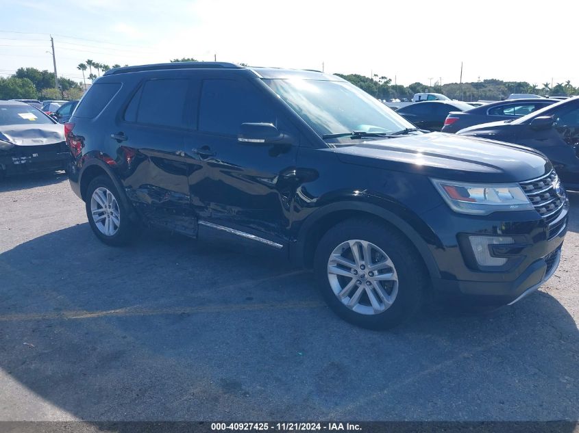 2016 Ford Explorer Xlt VIN: 1FM5K7D85GGC07196 Lot: 40927425