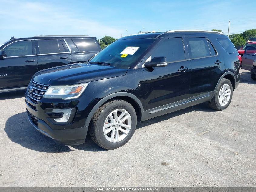 2016 Ford Explorer Xlt VIN: 1FM5K7D85GGC07196 Lot: 40927425