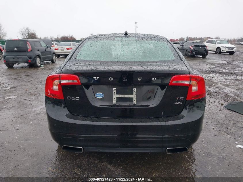 2016 Volvo S60 T5 Premier VIN: YV1612TK4G2411572 Lot: 40927428