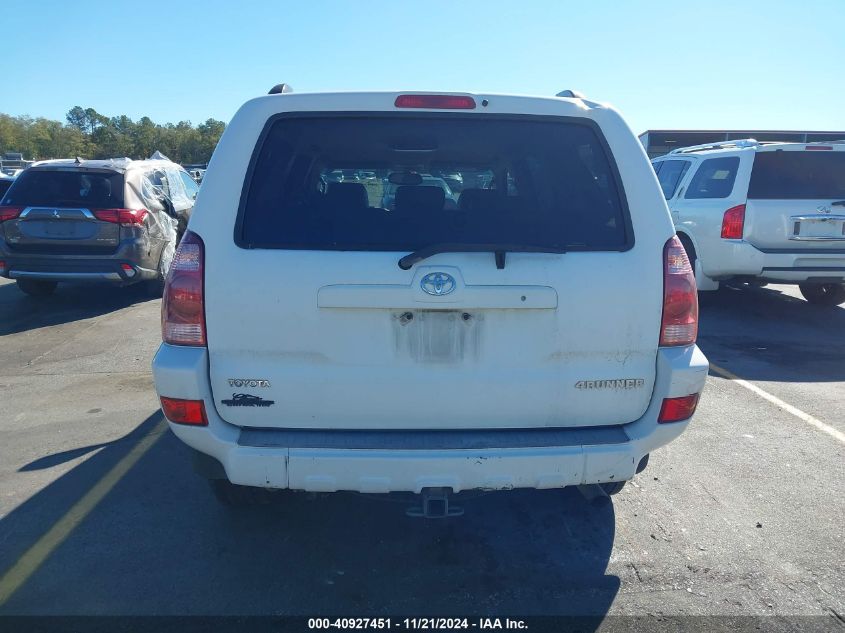 2005 Toyota 4Runner Sr5 V6 VIN: JTEZU14R958036462 Lot: 40927451