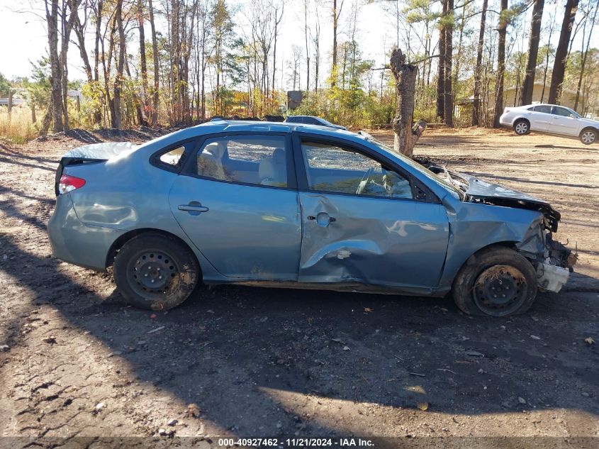 2007 Hyundai Elantra Gls/Limited/Se VIN: KMHDU46D87U197599 Lot: 40927462