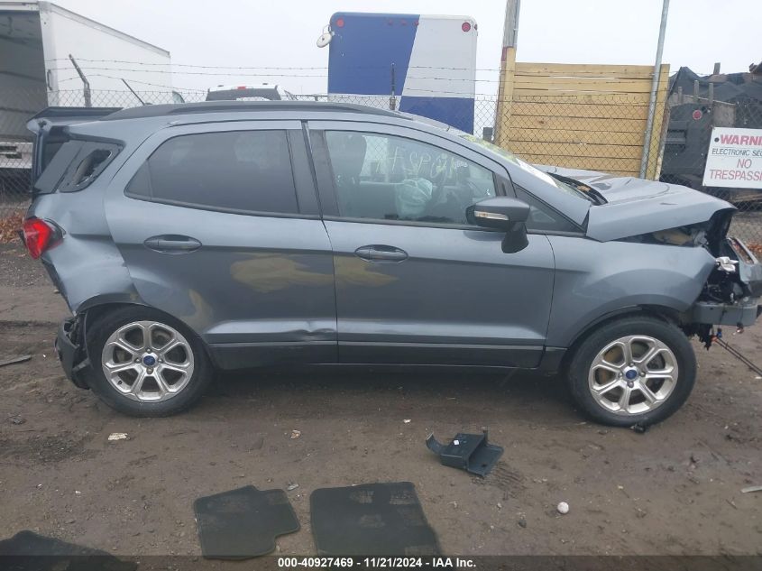 2018 Ford Ecosport Se VIN: MAJ6P1UL4JC192240 Lot: 40927469