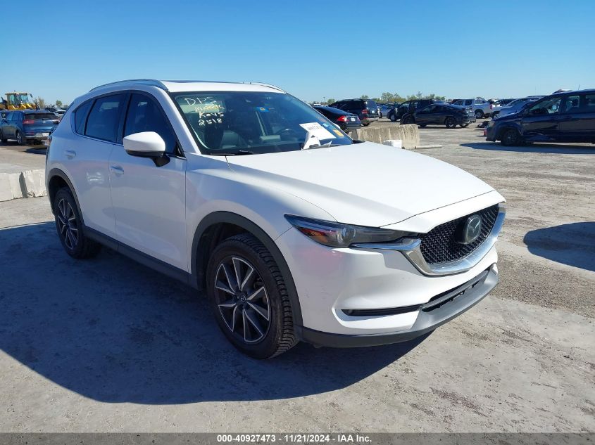 2018 Mazda Cx-5 Grand Touring VIN: JM3KFADM3J1422518 Lot: 40927473