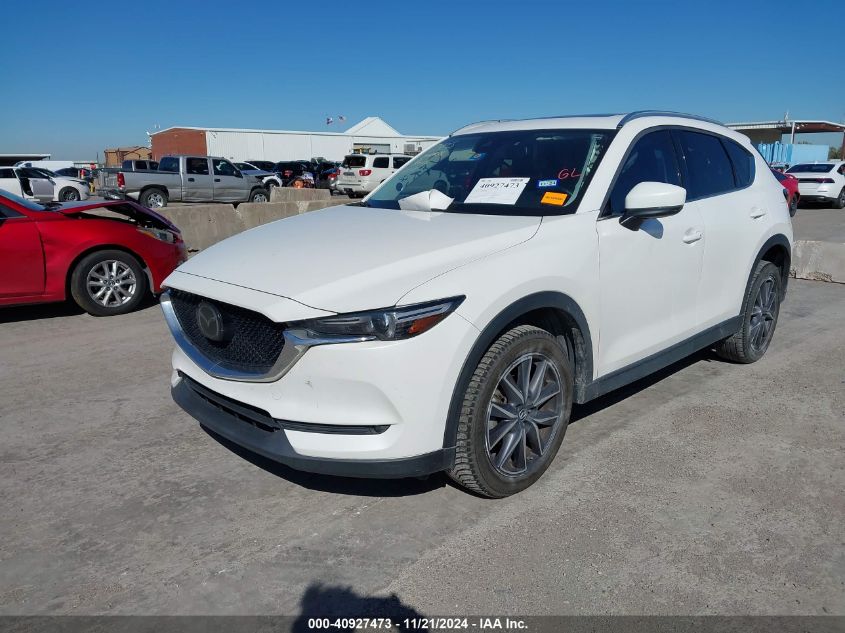 2018 Mazda Cx-5 Grand Touring VIN: JM3KFADM3J1422518 Lot: 40927473