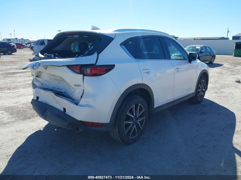 2018 Mazda Cx-5 Grand Touring VIN: JM3KFADM3J1422518 Lot: 40927473