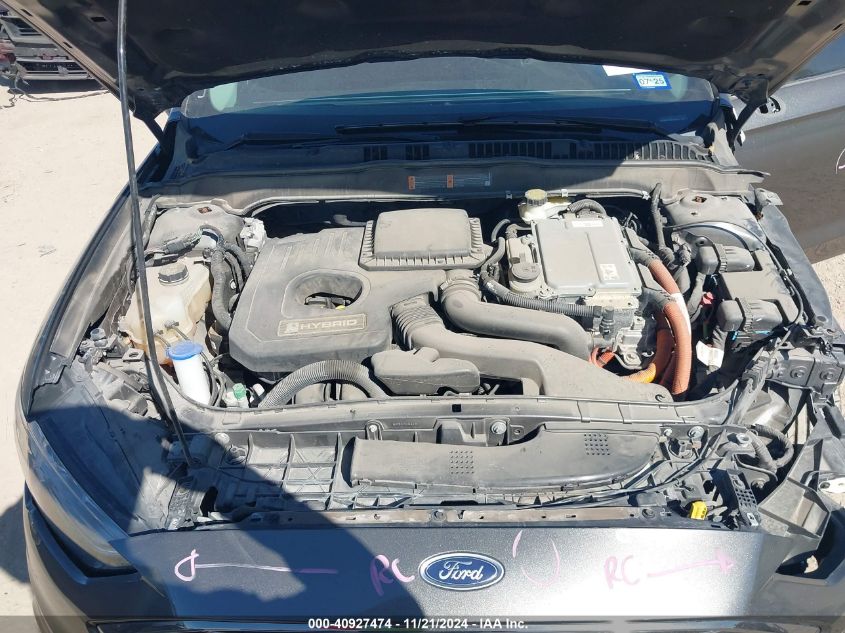 2017 FORD FUSION HYBRID SE - 3FA6P0LU7HR400630