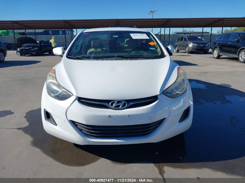 2013 Hyundai Elantra Gls VIN: 5NPDH4AE5DH376150 Lot: 40927477