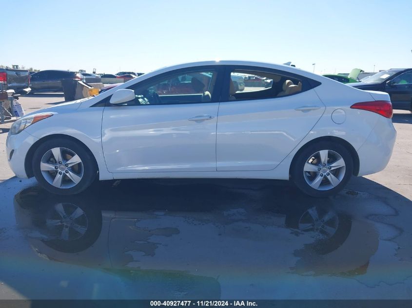 2013 Hyundai Elantra Gls VIN: 5NPDH4AE5DH376150 Lot: 40927477